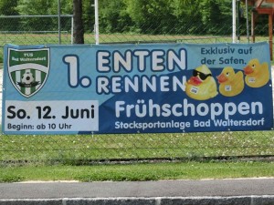 1. Entenrennen in Bad Waltersdorf